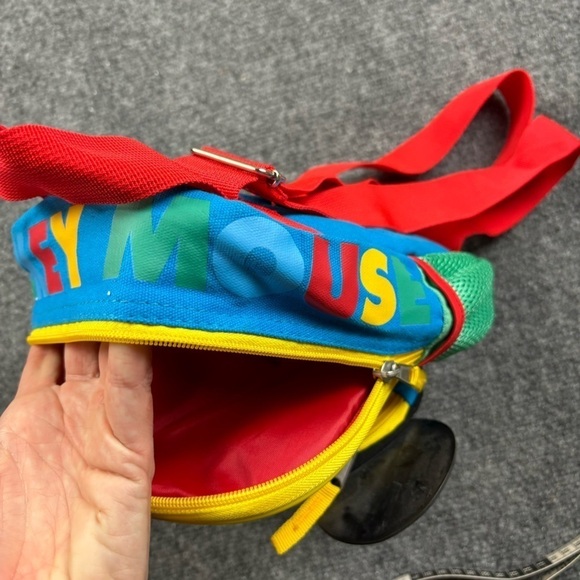DISNEY MICKEY MOUSE Toddler Backpack Primary Colors One Size - Picture 2 of 10
